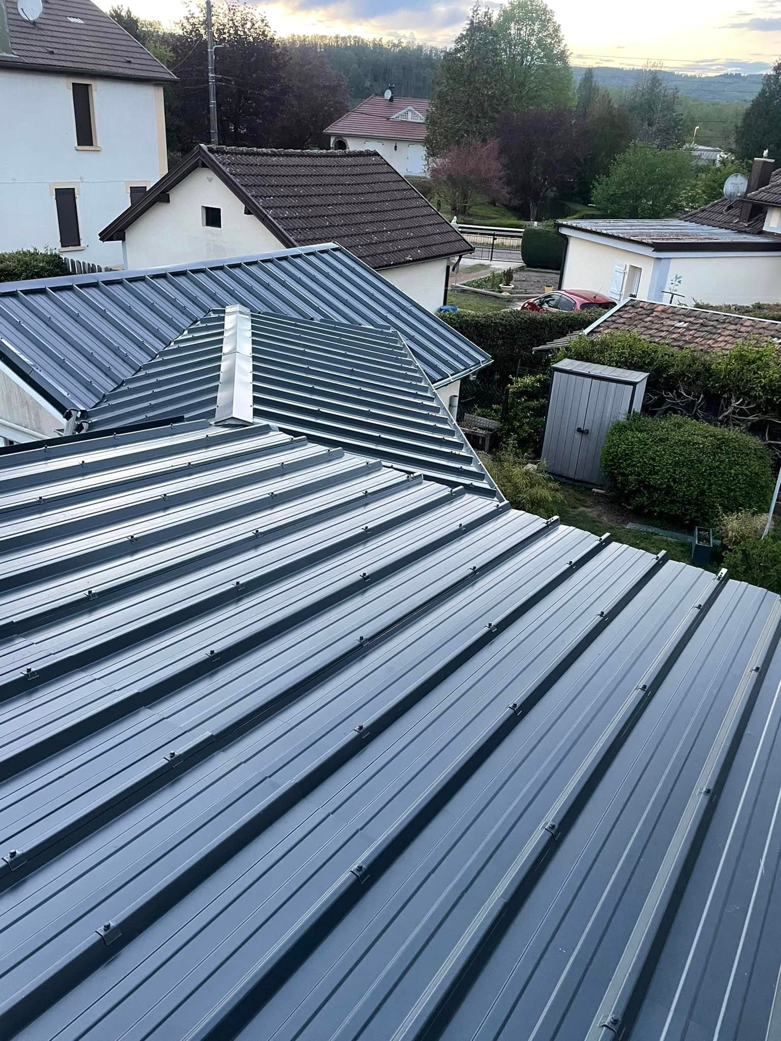 Toiture après rénovation